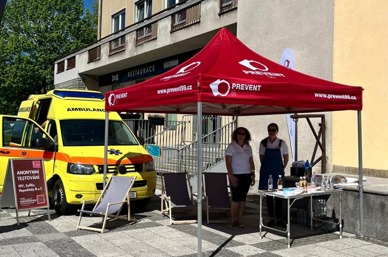 PREVENT 99 nabídne ve Strakonicích bezplatné a anonymní testování na infekční nemoci