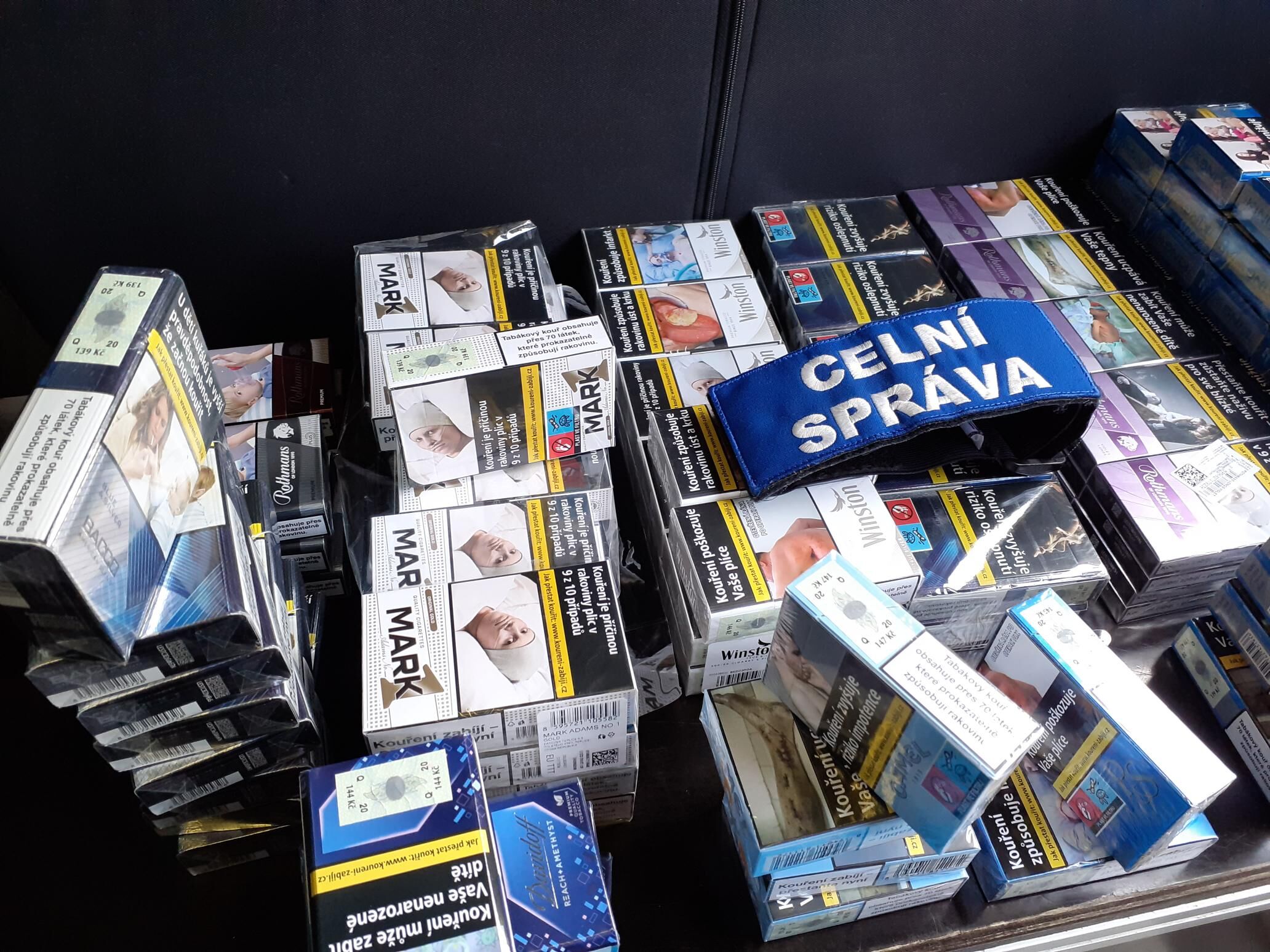 Zajištěné tabákové výrobky