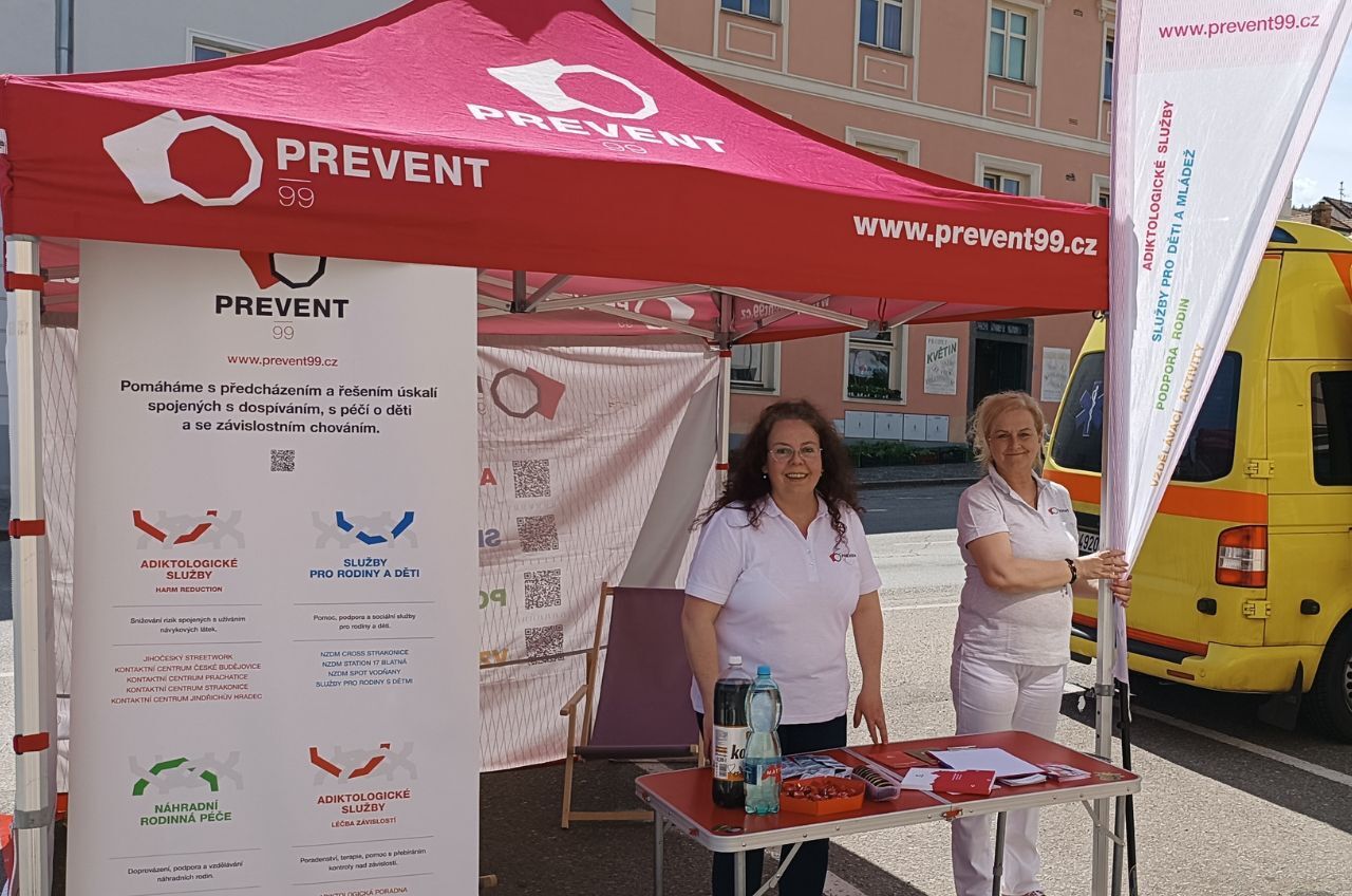 PREVENT 99 nabídne v Prachaticích bezplatné a anonymní testování na infekční nemoci