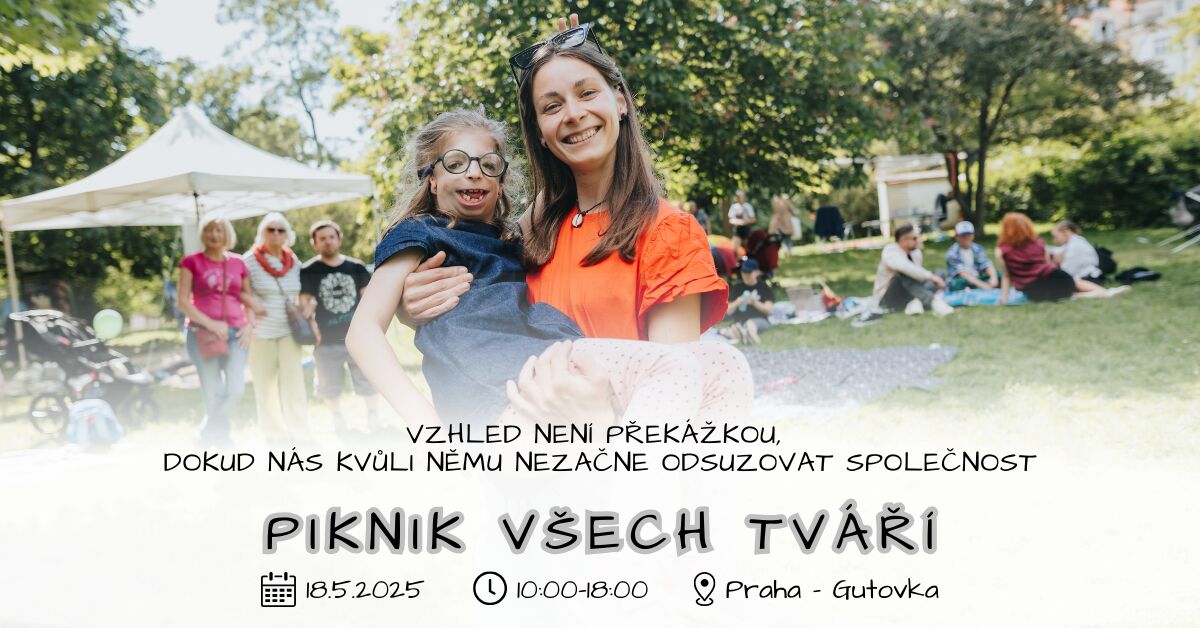 Piknik všech tváří Bezpečný prostor, kde je každá tvář vítaná