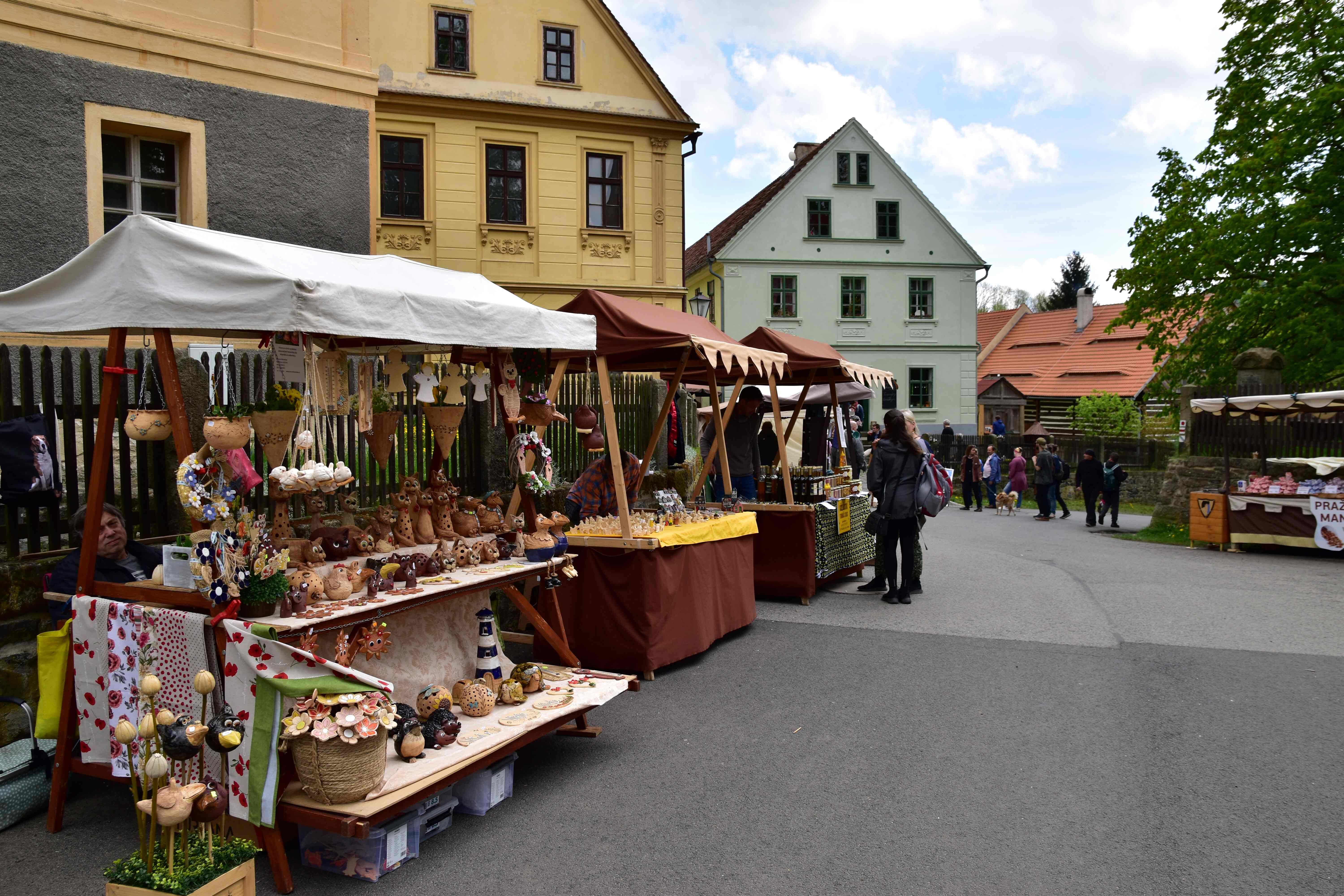 Jarmarkem ožije areál Muzea v přírodě Zubrnice