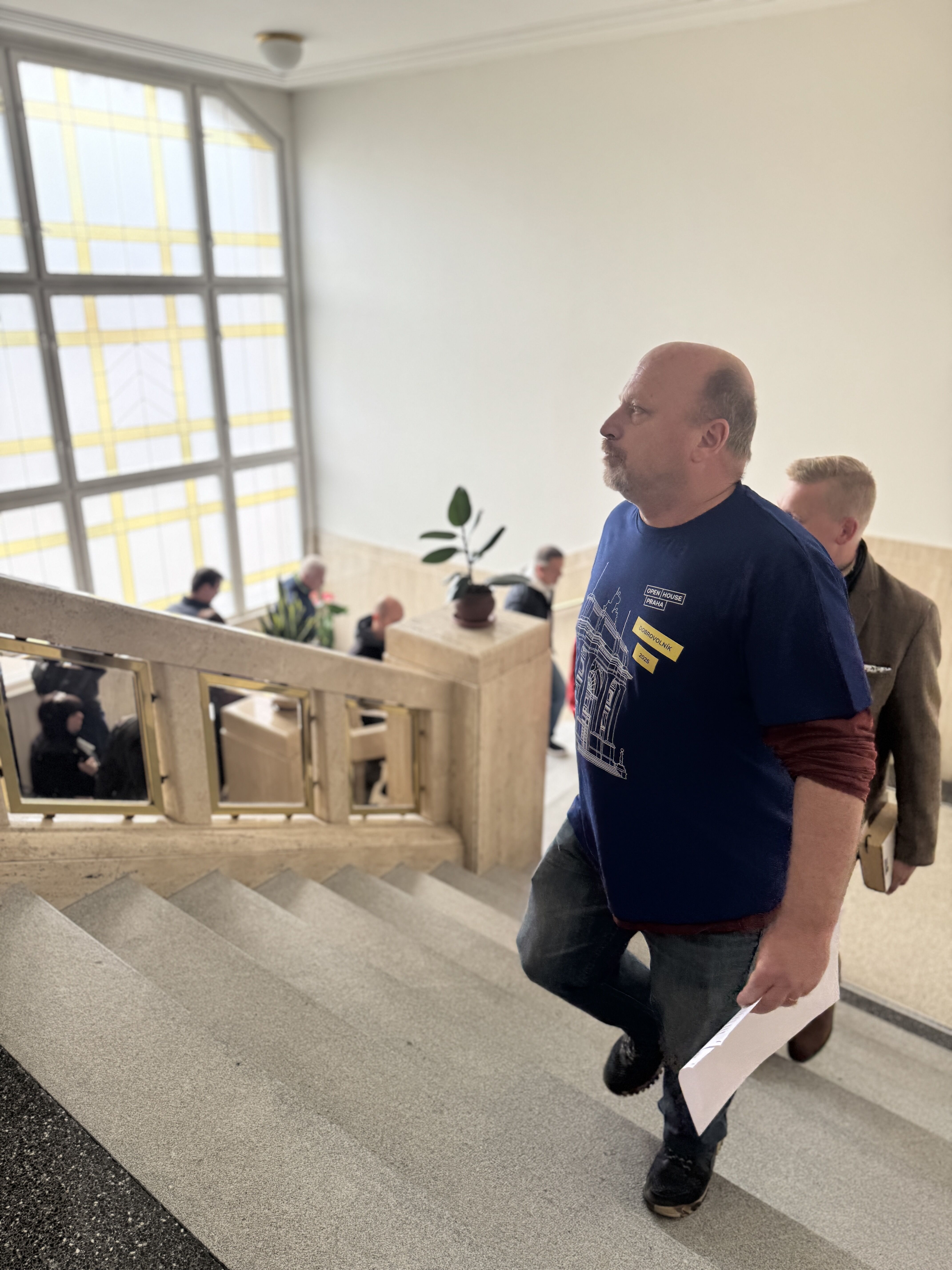 Palác EGAP navštívilo o víkendu přes 600 příznivců architektury. Hosty festivalu Open House lákal páternoster i střešní terasa