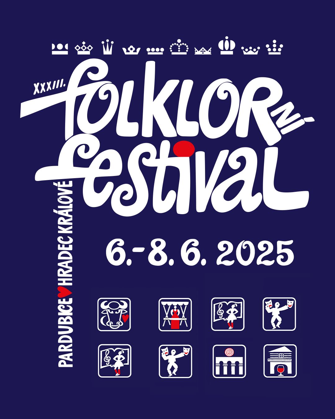 Folklorní festival Pardubice – Hradec Králové
