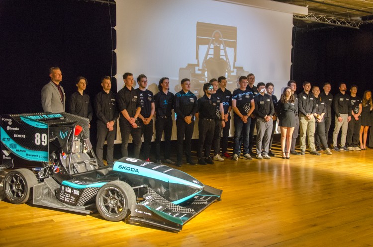 Formula TU Ostrava představila nový monopost VECTOR 10