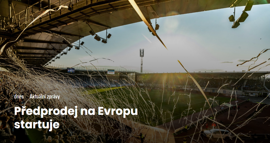 Předprodej na Evropu startuje